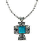 Collier-Antique-Silver-Turquoise-Stone-Cross-2325_b_0