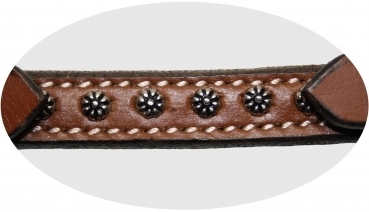 Kinnriemen_-_Show_-_Rowel_Concho_Tack_-_MITTEL_2