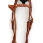 Kopfstueck_-_V_Stirnband_-_Harness_Leder_-_Clear_Stones
