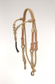 Rawhide_Kopfstueck_-_Fut._Stirnband_-_Tassel